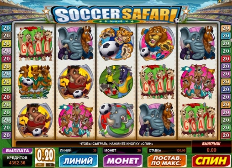 Soccer Safari video slot